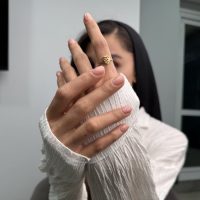 انگشتر طلا طرح قلب کد R052