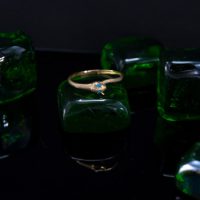 انگشتر طلا طرح مار کد R050