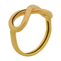 انگشتر طلا طرح بینهایت کد R073