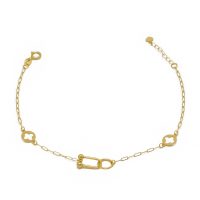 دستبند طلا طرح تیفانی و ونکلیف کد B044
