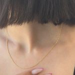 گردنبند طلا طنابی کد N174