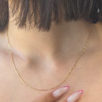 گردنبند طلا ونیزی کد N173