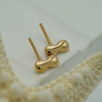 گوشواره طلا طرح پاپیون کد E011