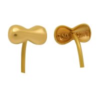 گوشواره طلا طرح پاپیون کد E011