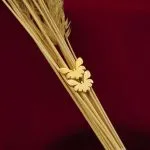 گوشواره طلا طرح پروانه کد E013