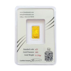 تصویر صنعتی شمش طلا 150 سوت 24 عیار ایران شمش شمش طلا 150 سوتی 24 عیار ایران شمش