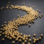 گوی ساده طلا B002