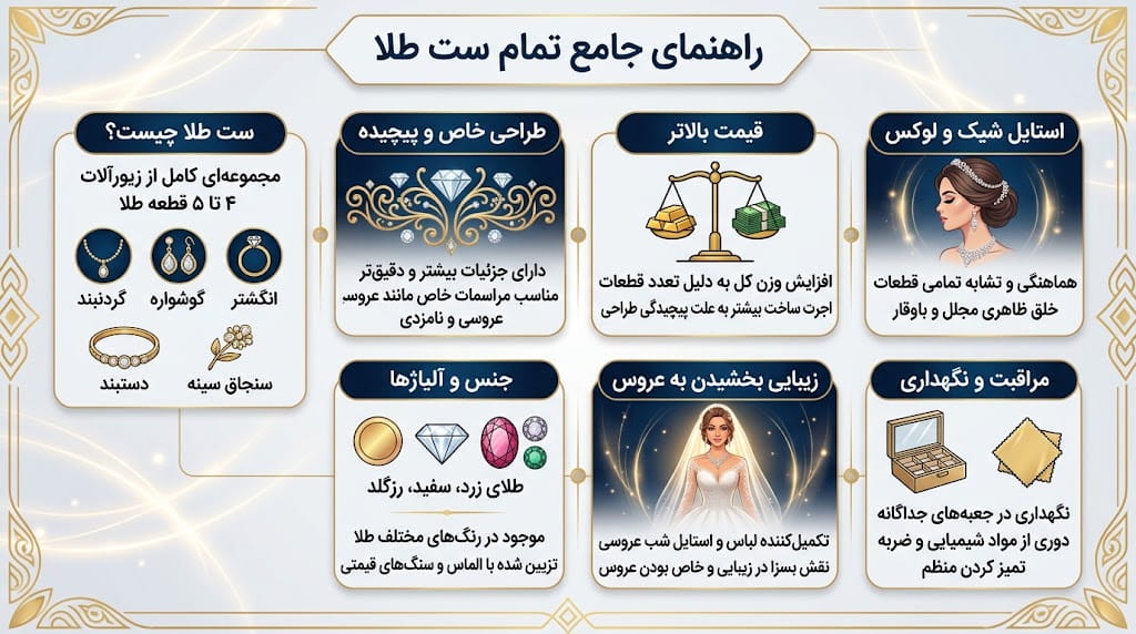 ست طلا چیست؟